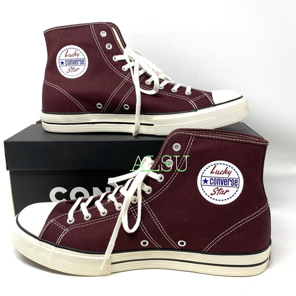 Converse Other - Converse Lucky Star Canvas High El Dorado Maroon M
